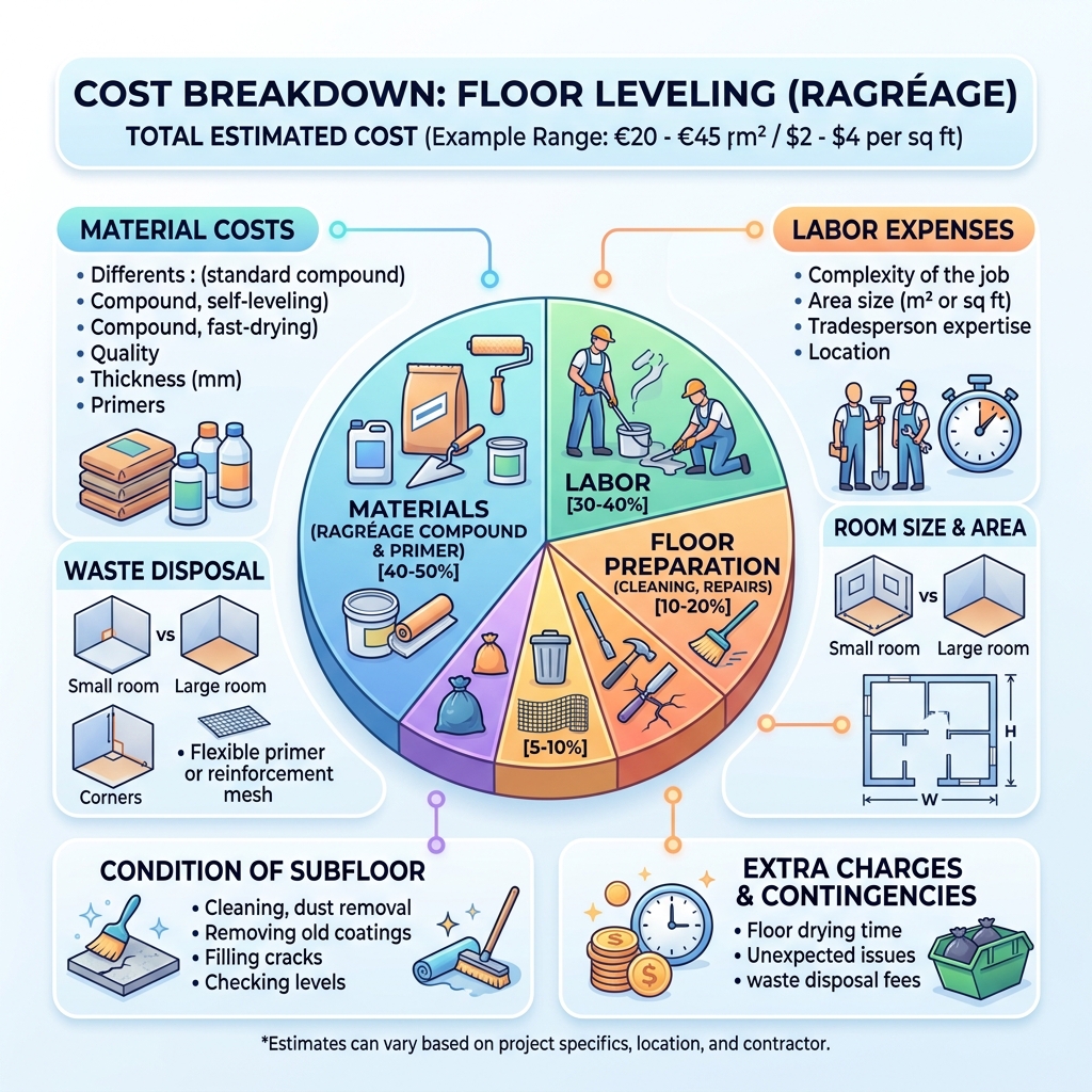 Comment comparer les devis de ragréage efficacement ?